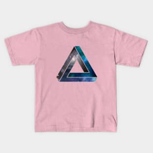 Nebula Triangle Kids T-Shirt